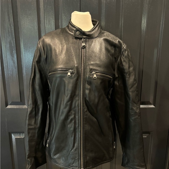 MARC NEW YORK Black Leather Jacket - Picture 1 of 6
